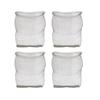 Lot of 4 15-Gallon Wire Mesh Anti-Vole Protection Baskets, Plant Root Protection, Metal Rodent Protection Net (60 X 60 Cm)