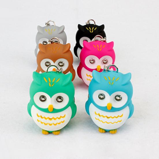 Breloc LED pentru ochi cu sunet Cadou creativ pentru copii de Crăciun