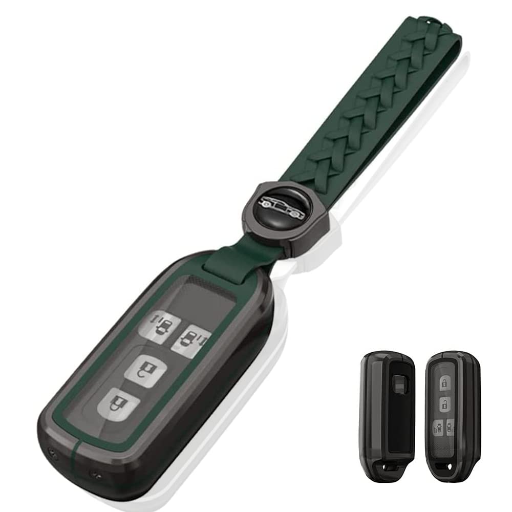 Fumezu Honda Honda Key Case Key Shell Metal TPU Protective Key Case Film Suitable