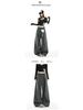 Gray Striped Wide-Leg High-Waisted Women's Pants - 2026 Spring Arrival, Straight and Slimming Versatile Suit Style.