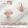 Children's Room Cabinet Knobs Ceramic Cabinet Handle Cartoon Clouds Star Cabinet Wardrobe Drawer Pull Handles for Kids Room