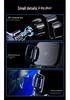 Universal Wireless Car Charger & Phone Holder with Folding Screen and Easy-Press Installation for Air Vent
