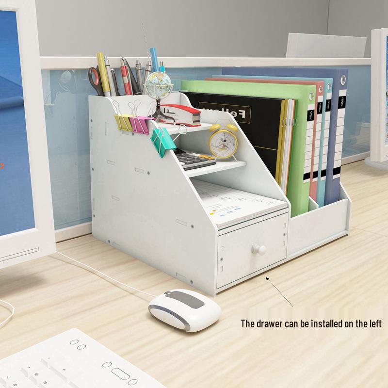 Vollständige Version, keine Installation, Dateiablage & Büroschublade, Buchstützen für Schreibtisch & Regale im Raum