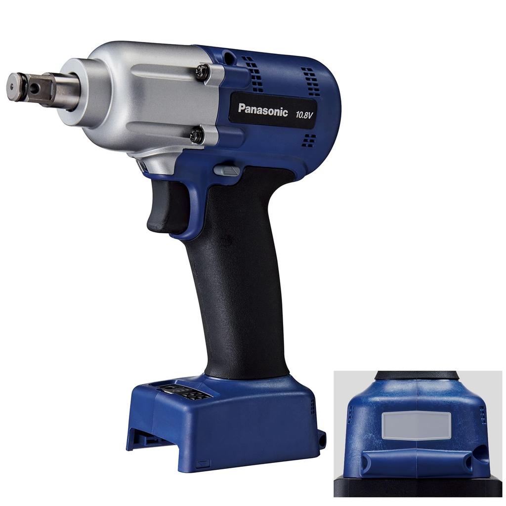 Panasonic Industrial S Series Impact Wrench with Tightening Torque Adjustment Function Compatible with M8 Strength M10 Body Only EYSLA3C 10.8V (High