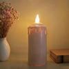 Cartoon Design Christmas Manger Candle Lamp Battery Powered Christmas Decoration With Warm LED Lighting