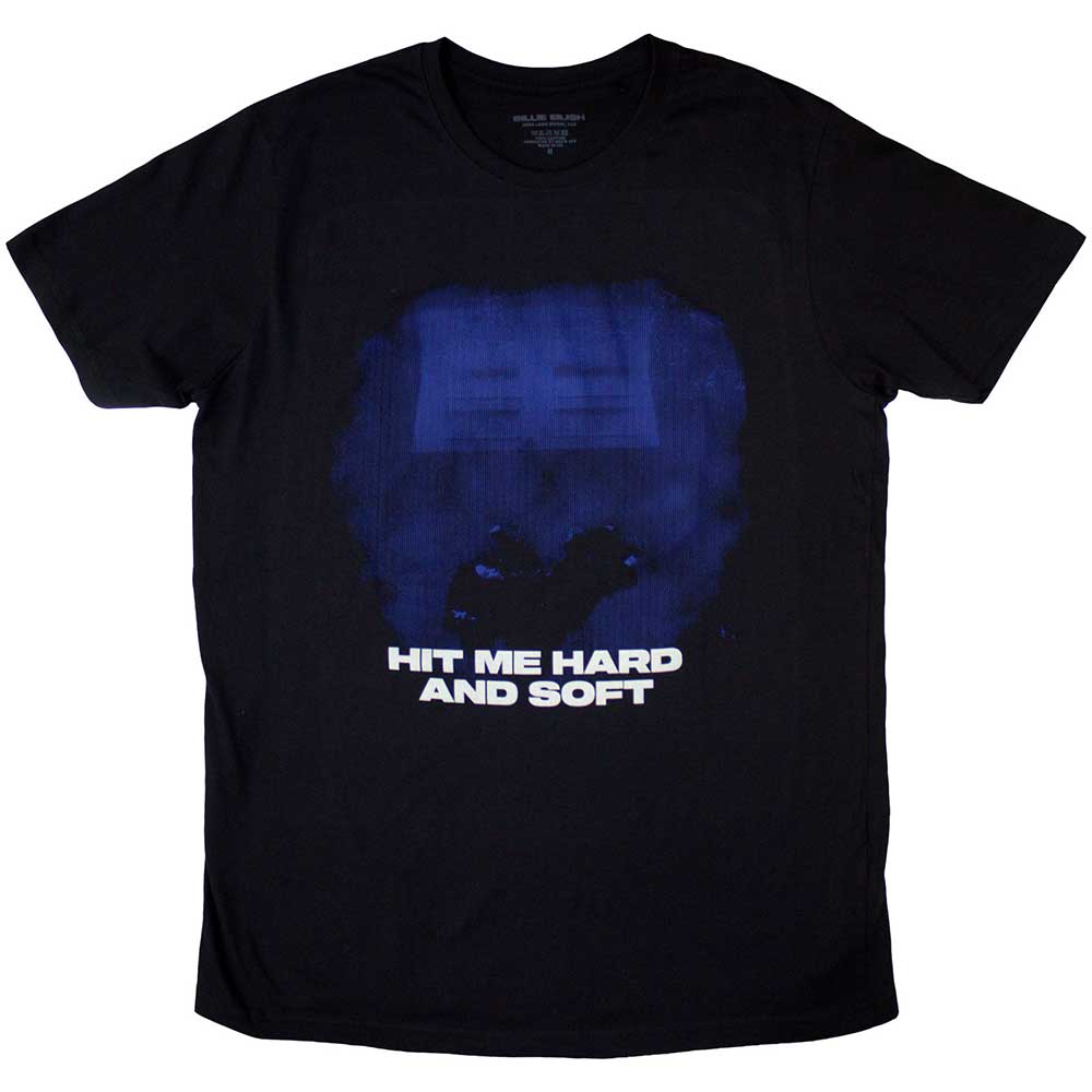 Billie Eilish TShirt Hit Me Hard And Soft Blue Lines OFFICIAL NEW XL