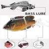 FTK 1 Piece 7.5CM-13G 2 Sections Multi-section Small Fishing Bait Swimming Bait Barracuda Bait
