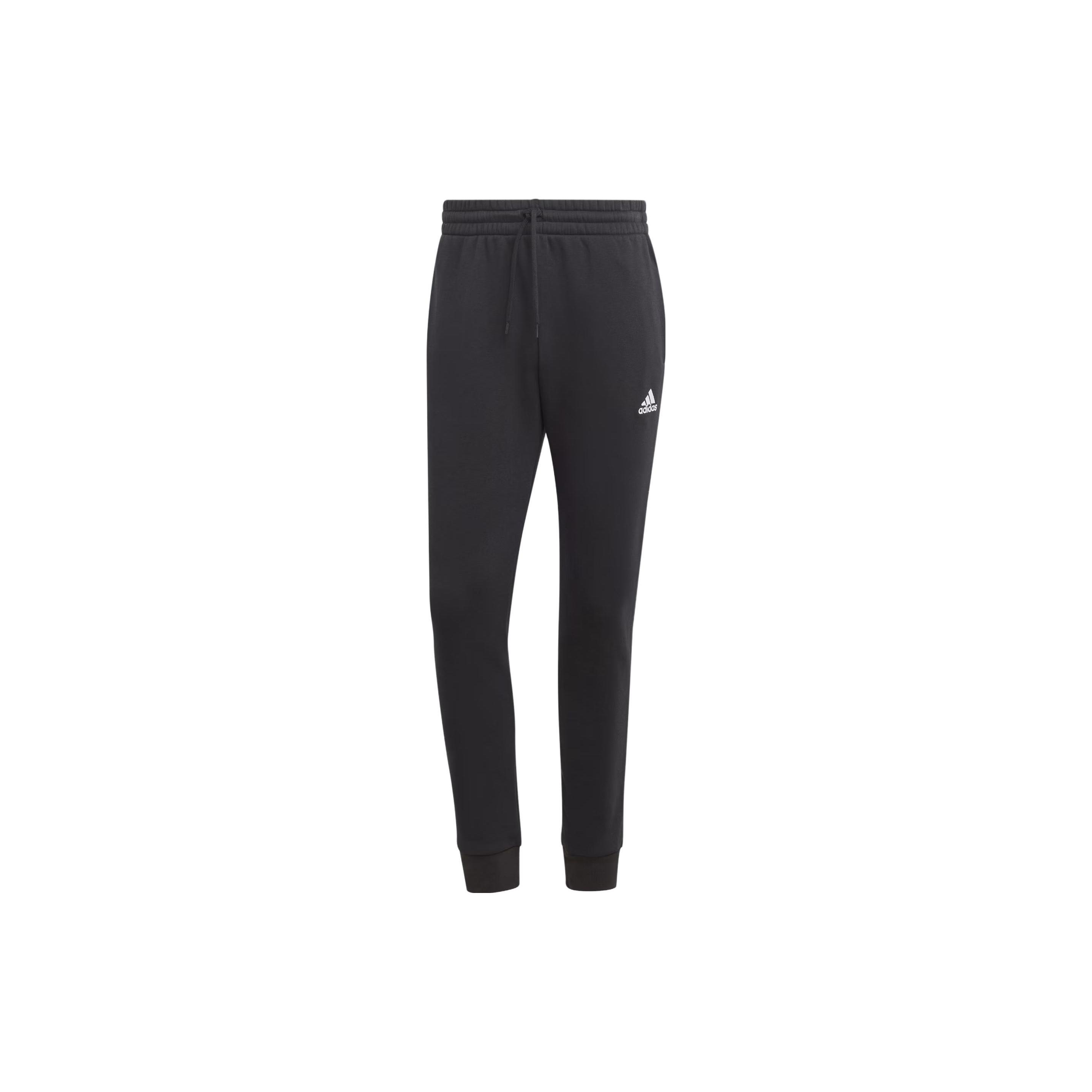 adidas Essentials Fleece Tapered Cuffed Pants  Black  Men s IB4023 XXL
