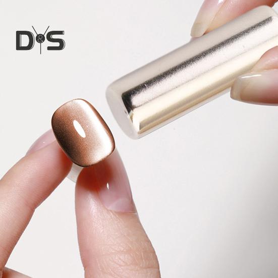 Zestaw Magnesów Serca Narzędzie do Nail Artu z Prowadnicą w Kształcie Y Pręty Magnetyczne Efekt Kociego Oka Profesjonalny Zestaw do Projektowania Paznokci do Domu Salonu