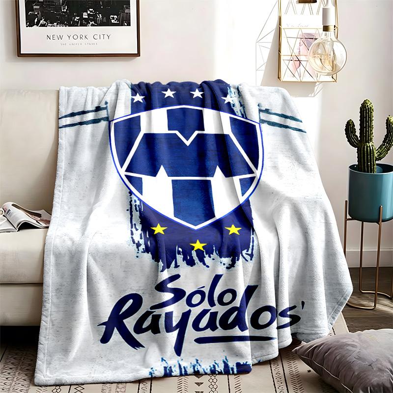 CF Monterrey Theme Personalized Outdoor Flannel Blankets Soft And Suitable For All Seasons Perfect For Sofas Beds And Camping