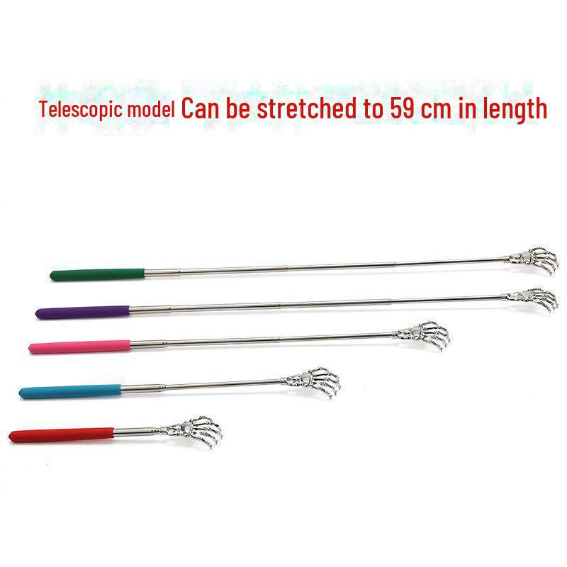 Uttrekkbar massasje og kløeskraper i rustfritt stål "Ghost Claws"