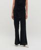 Kimjisu Satin Draped Trousers _ Black