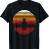 Ladybug Sunset Retro Style Safari Vintage 70s Insects T-Shirt