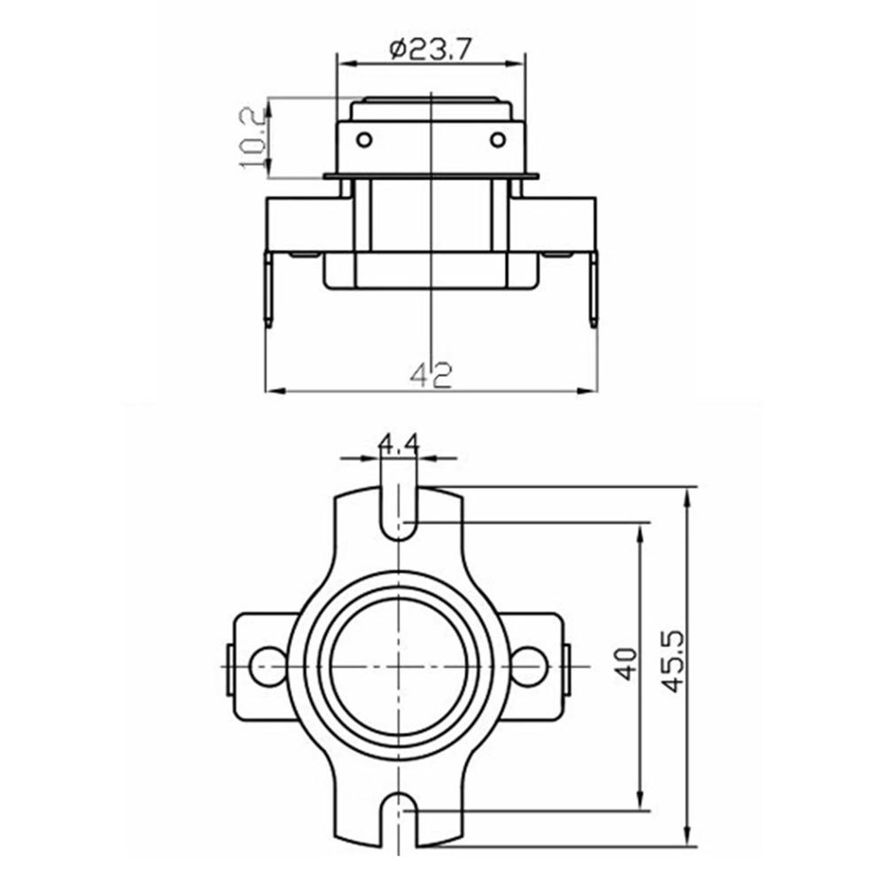 Replacement Low Limit Switch F14010F for Vogelzang For VG5790 VG5770 and US Stove 5660 KSD302542 KSD302004 Heating System Sensor
