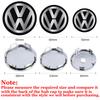 IMNOV1 VW GTI GOLF 2026 Hot For VW VOLKSWAGEN 4PCS 60MM/ 63MM/68 MM Car Wheel Center Hub Caps Tire Rim Covers Auto Accessories For Volk