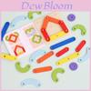 Creative Wooden Geometric Shape Puzzle Nail Board Kid Toy For Early Learning