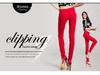 Candy-Colored Women's Mid-Waist Skinny Jeans: Sexy, Stretchy, Versatile Denim Pants In Solid White