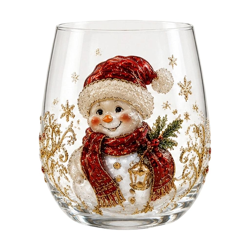 2D Printed Glassware for Home Bar and Decor, for Family Gatherings and Parties