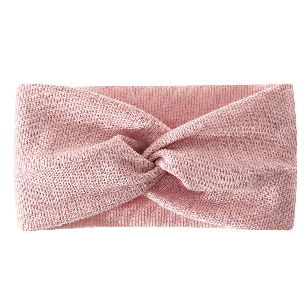 Bohemian Sports Wide Headband Threaded Cotton Cross Yoga Sports Stretch Headband