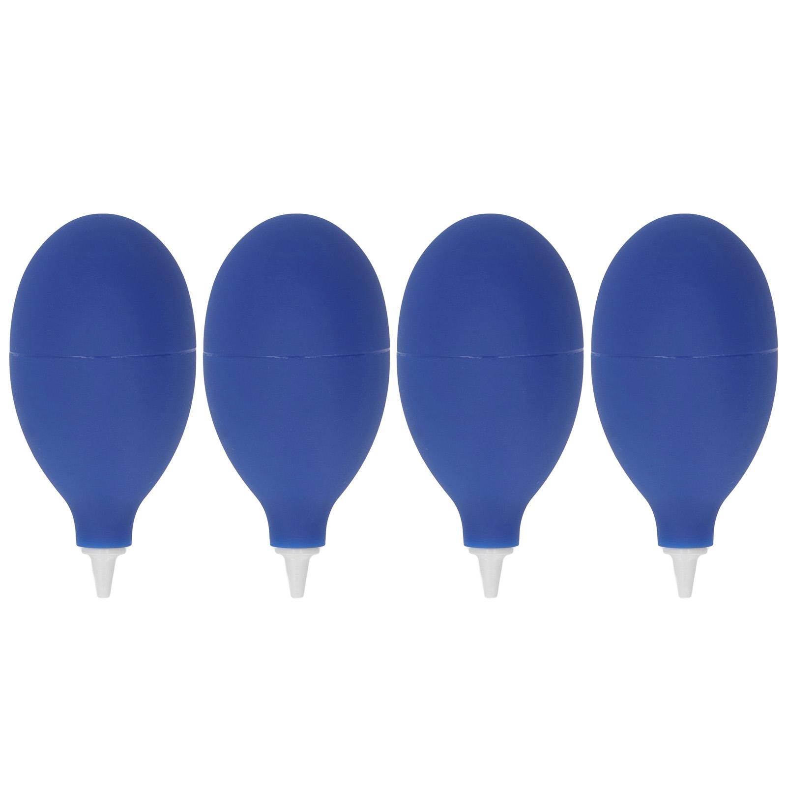 

4 шт. пылеуловитель с резиновым обратным клапаном, мощный портативный воздушный пылеуловитель для объектива телефона, синий