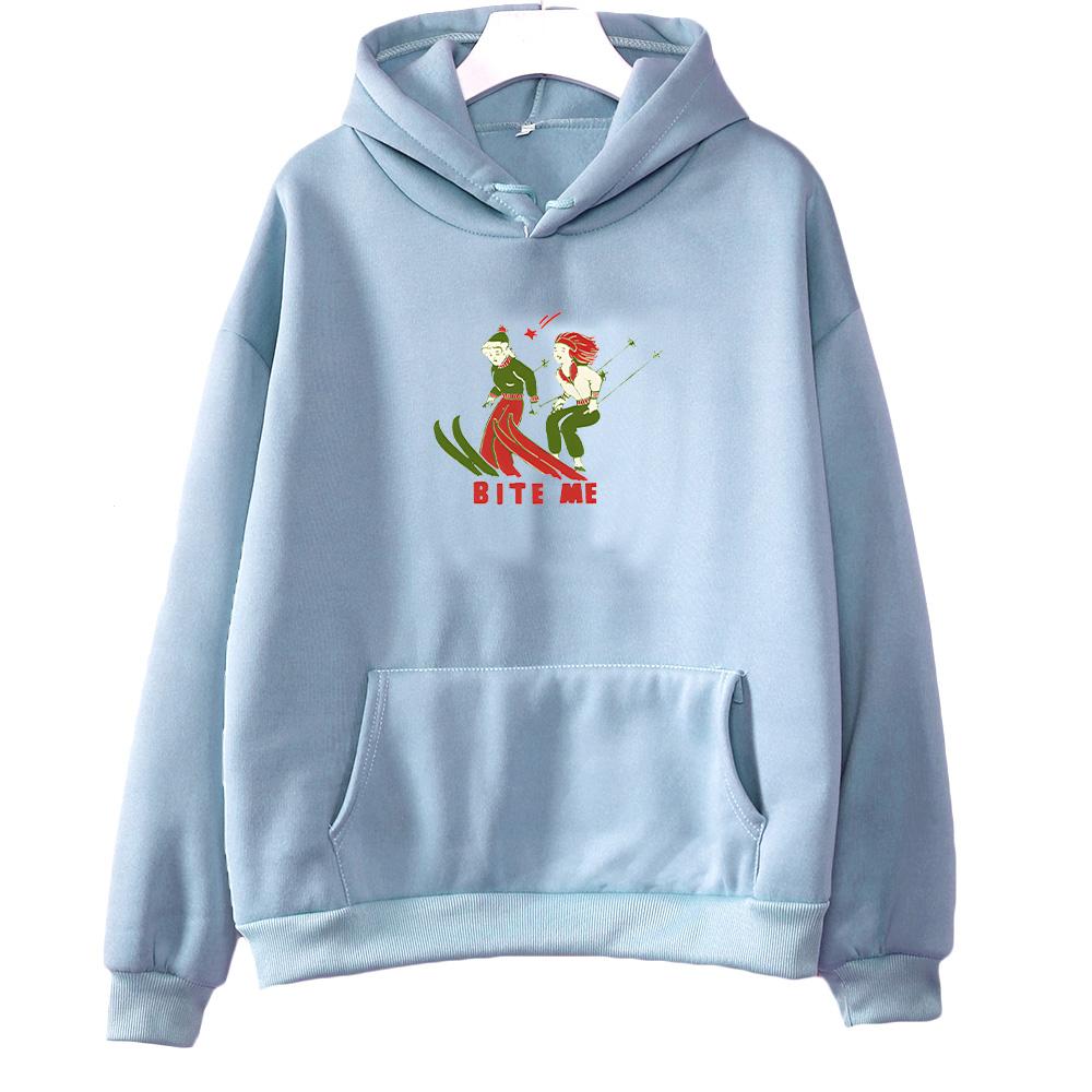 Ski Hoodie Reneé Rapp Merch Sweatshirts Men Women Vintage Pullovers Fleece Casual Long Sleeve Autumn Winter Fashion Casual Hoody