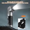 Rechargeable Work Light Rechargeable Magnetic Flashlight Outdoor Portable Torch 90-Degree Adjustable Corner Work Light For Night
