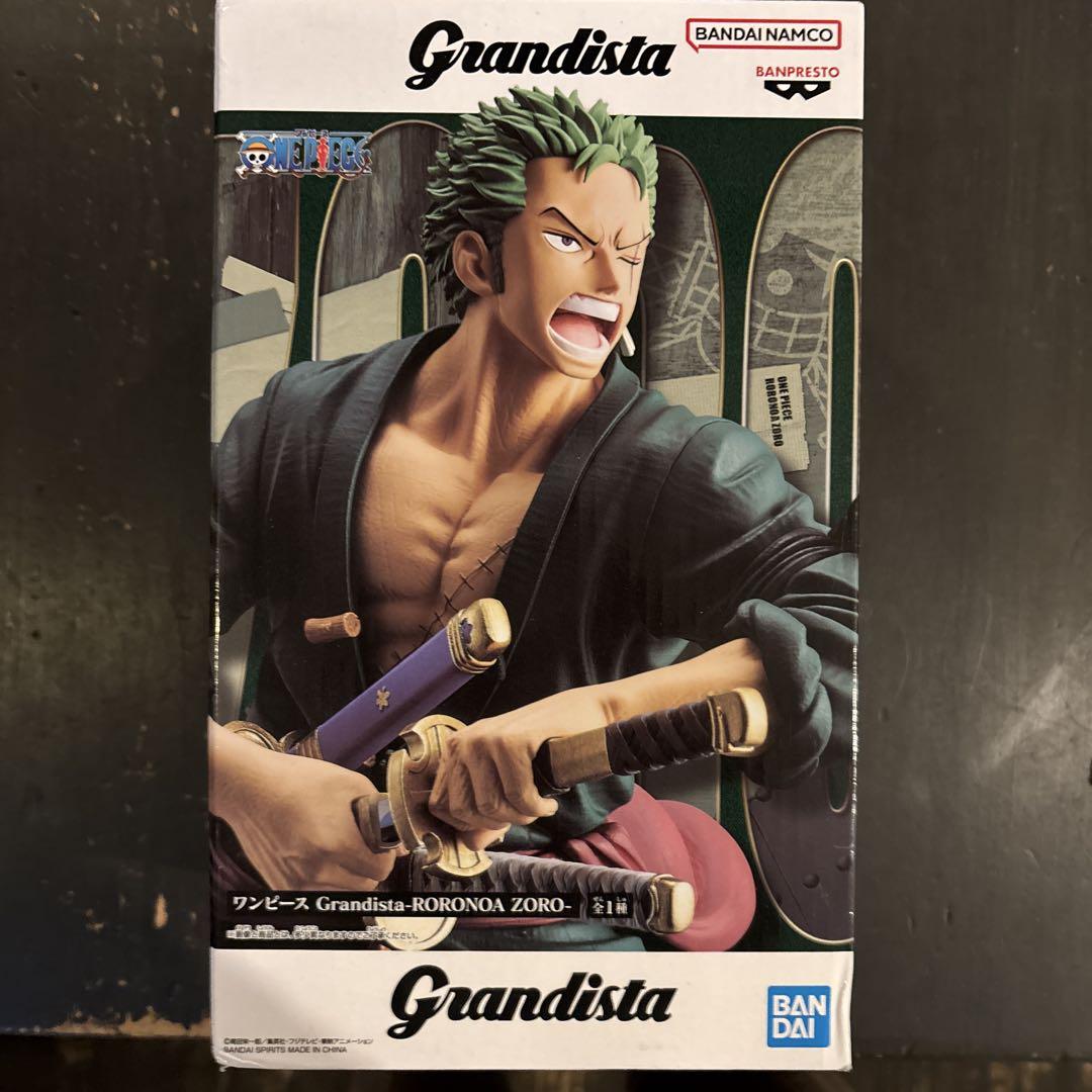

[USED] Grandista Roronoa Zoro Figure