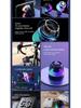 Magnetic Bluetooth Speaker Phone Stand with RGB Light and TWS Subwoofer for Outdoor Use