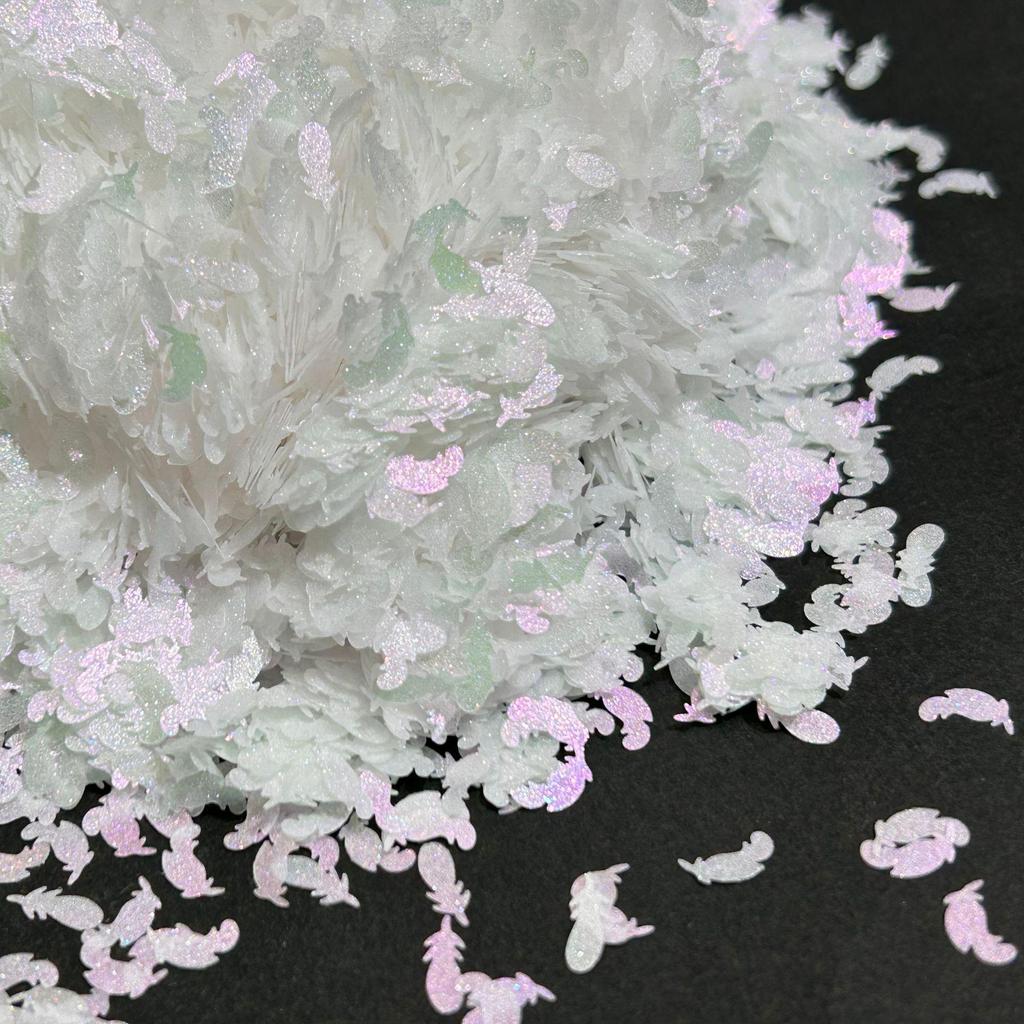 Aurora Borealis Reflective Crushed Diamond Nail Art Sequins Glitter Crystal Explosion 