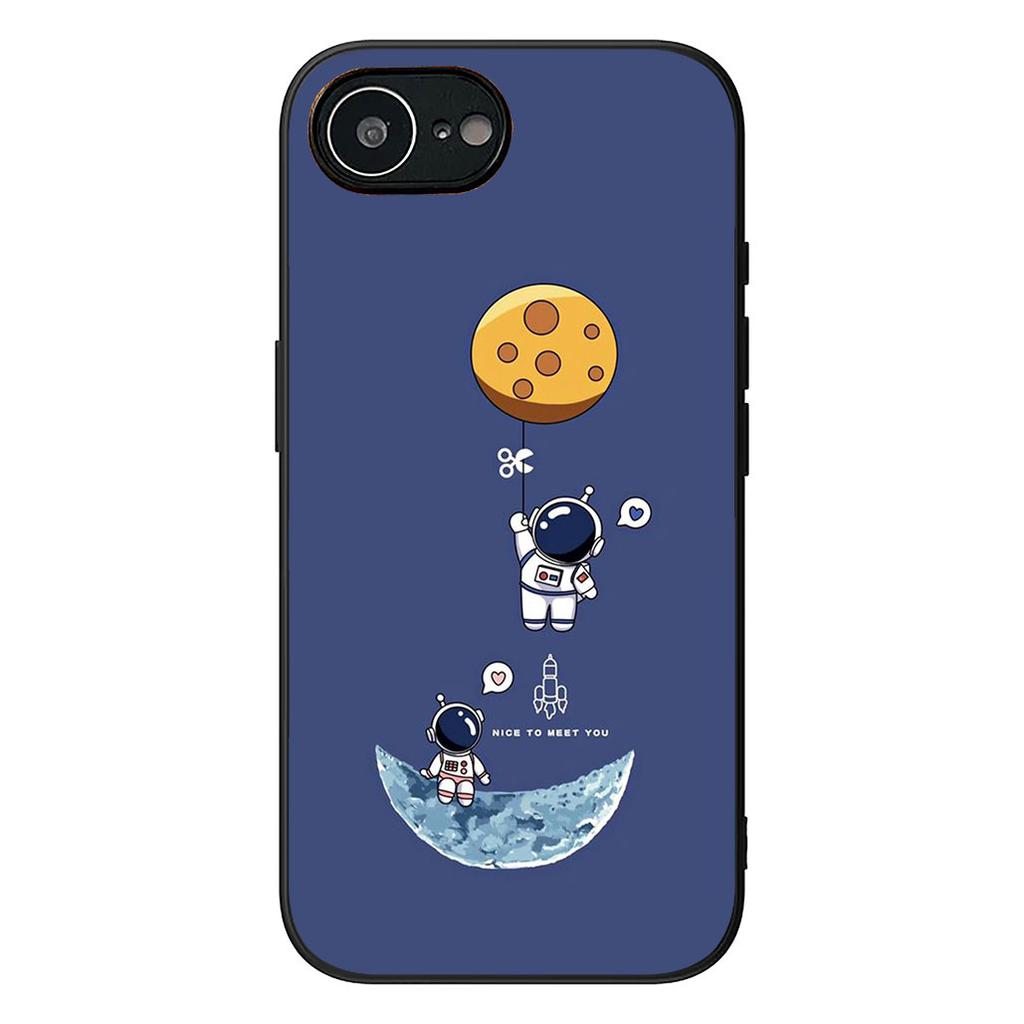 Galaxy Moon Sky Astronaut Stars Phone Case for Motorola Moto Edge 50 30 Fusion 40 NEO Ultra Pro G22 G23 G20 G35 G84 G13 G53