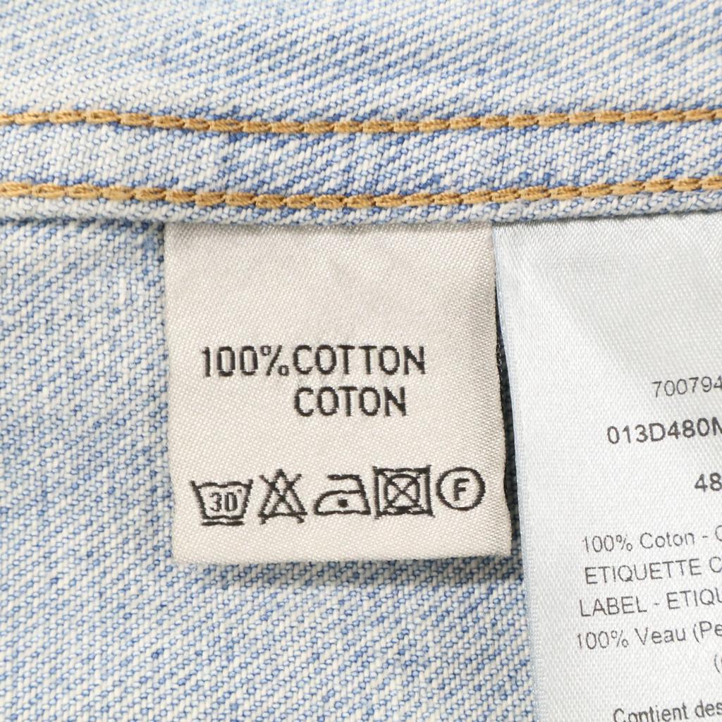 Dior [Excellent Condition/Domestically Authorized] 013D480M360X MK2 Denim Jacket 48 blueUsed