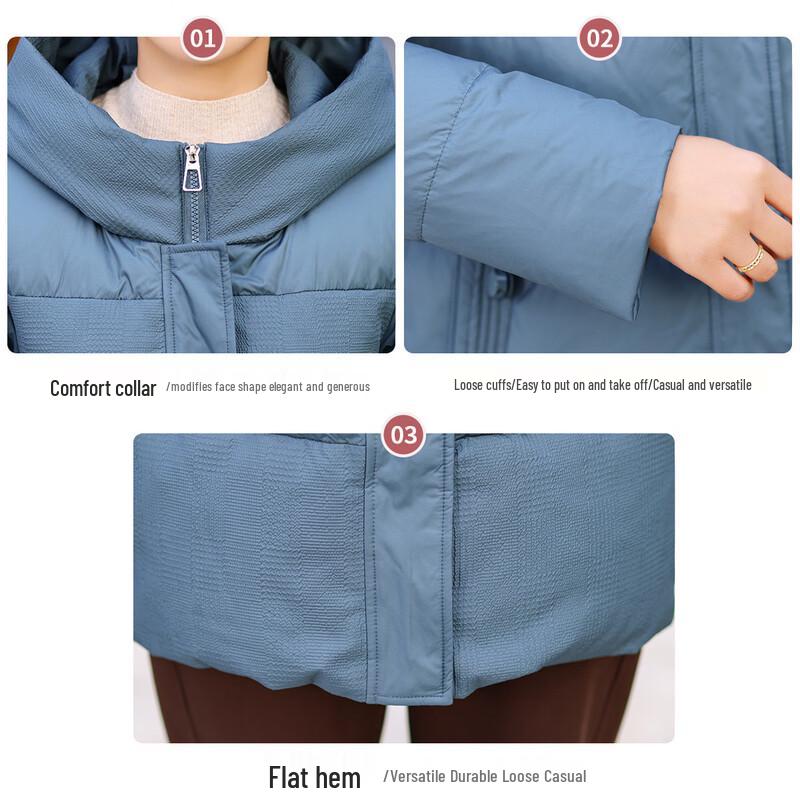 JIANHU Women's Hooded 90% Duck Down Winter Jacket