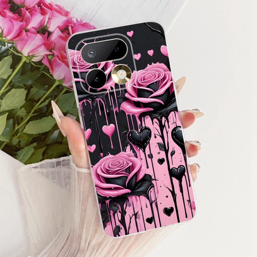For Realme 16 Pro Case Flowers Butterfly Painted Cover Soft Silicone Casing For Realme16 16Pro 16 Pro+ Plus Phone Case