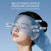 Weighted Sleep Mask Cooling Ice Silk Light Blocking Eye Blindfold Dual-Sided Breathable Eye Cover for Men Women Travel