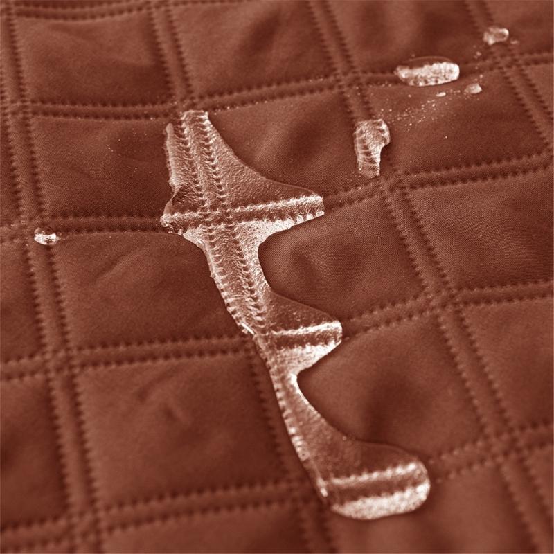 Ergonomic Office Chair Cover Checkered Pattern NonSlip Backing Waterproofs Fabric Sleeve for Comfortable Seating