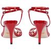 GUCCI Slim Heel High Heels Women's Red 538189 BNC00 6433