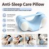 Anti-Side Sleeping Pillow, Special Fixed Nap Pillow for Office Chairs, Suitable for Waist and Back Curves, Household Lumbar Pill