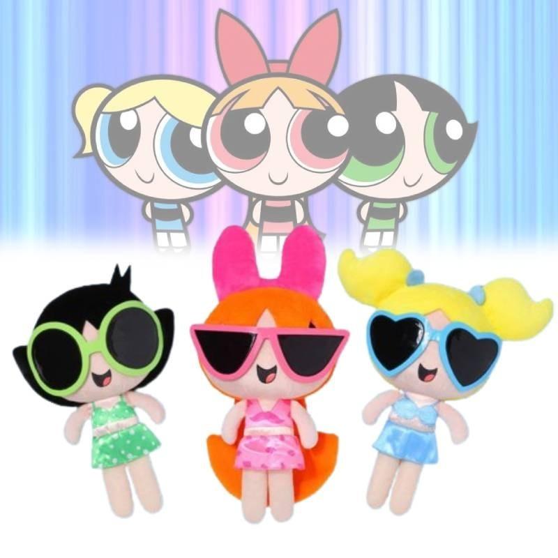 Adorable Plush Powerpuff Girls Bubbles Doll Cartoon Soft Toy Perfect For Girls