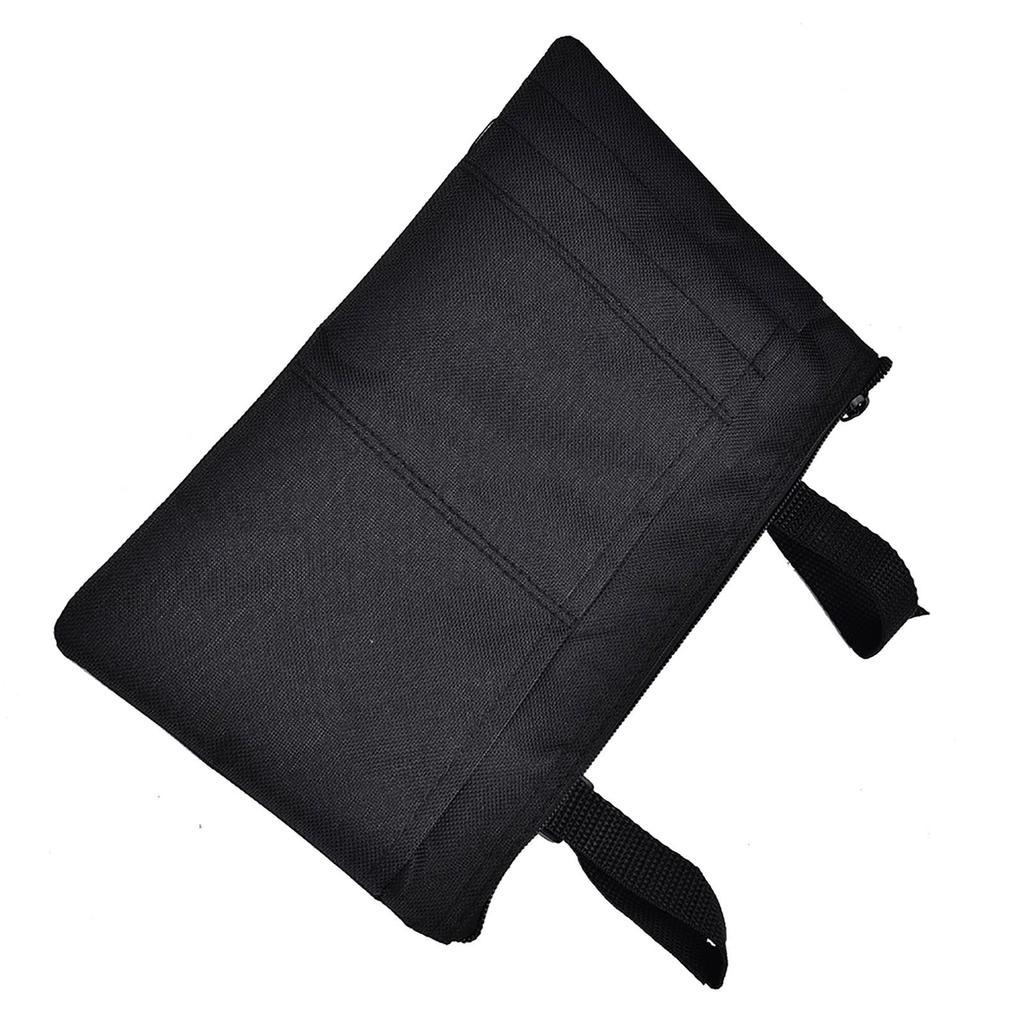 Waterproof Mobility Scooter Armrest Bag Wheelchair Shopping Travel Storage Bag Black