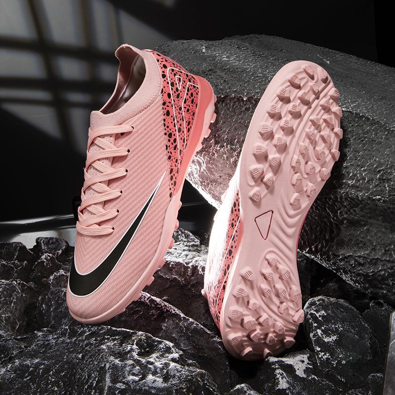 Men professional soccer shoes sport ultra-light non-slip unisex football boots cleats FG/TF Boy grass training shoes