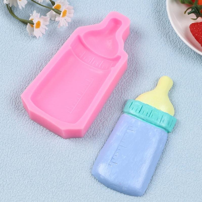 Babyflaschenförmige Silikonform Mehrzweck Backseife Bastelwerkzeug Backzubehör Für DIY-Projekte