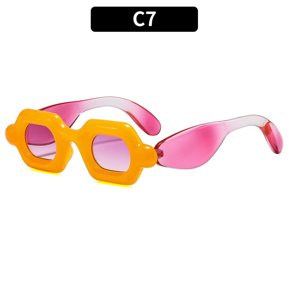 JYL TS Sunglasses Unisex UV Protection Rimless Fashion Street 981 A-11933 chamoisee
