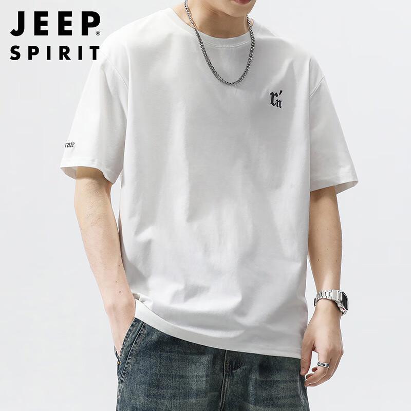 JEEP SPIRIT Men s Loose Ice Silk Short Sleeve T-Shirt 2XL