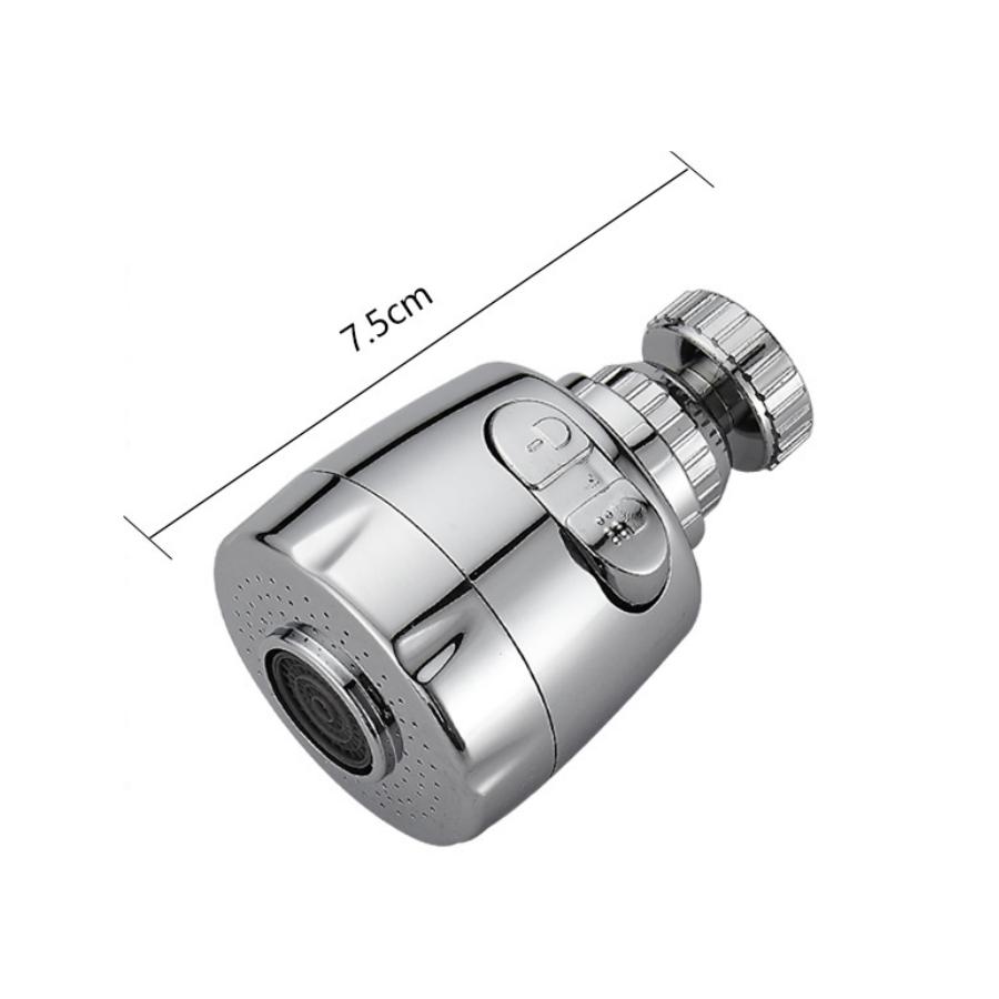1PCS Kitchen Universal Faucet Booster Aerator 2/3 Mode 360 Degree Electroplating Extender Bathroom Kitchen Water-saving Faucet