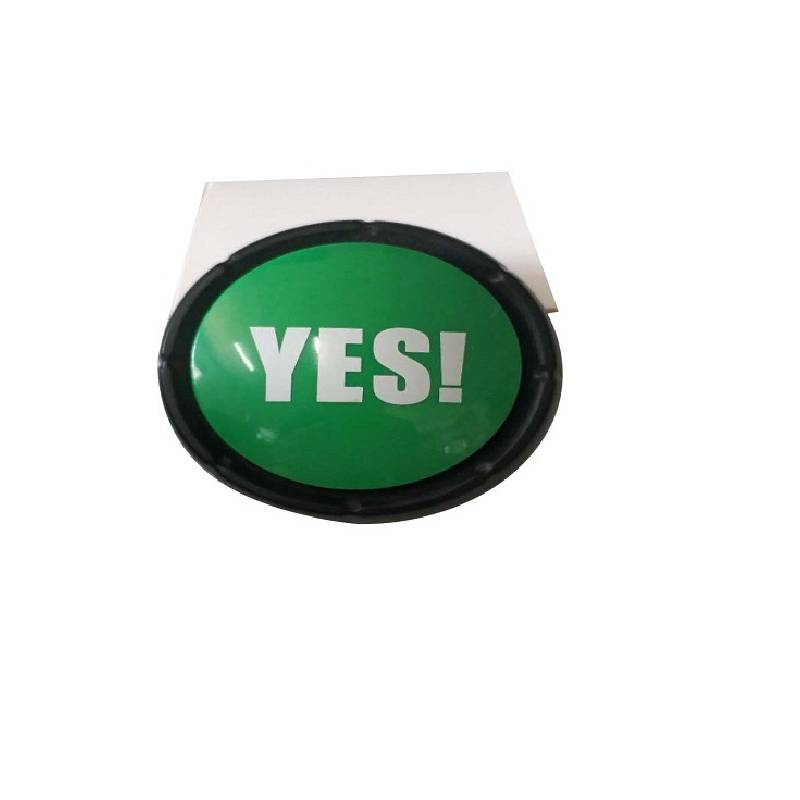 

Button Jest Bullshit Office Answer Toys Supplies Novelty Desktop Joke Party зелений