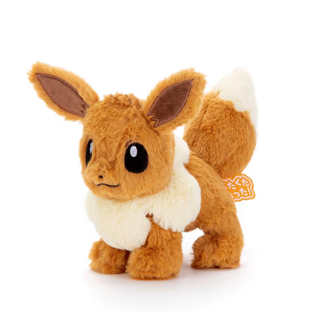 Genuine Japanese Eevee S#/M# Cute Soft Plush Toy Doll Can Sitting Standing Children Birthday Christmas Gifts