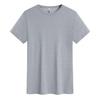 Unisex Basic Lightweight Tee Solid Color Unisex T-shirt for Women and Men Summer Crew Neck Minimalist Tops YG-233