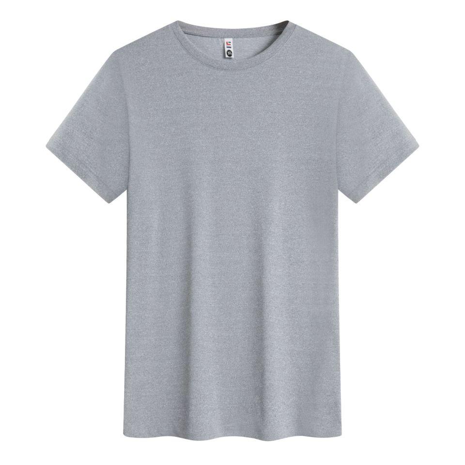 Unisex Basic Lightweight Tee Solid Color Unisex T-shirt for Women and Men Summer Crew Neck Minimalist Tops YG-233