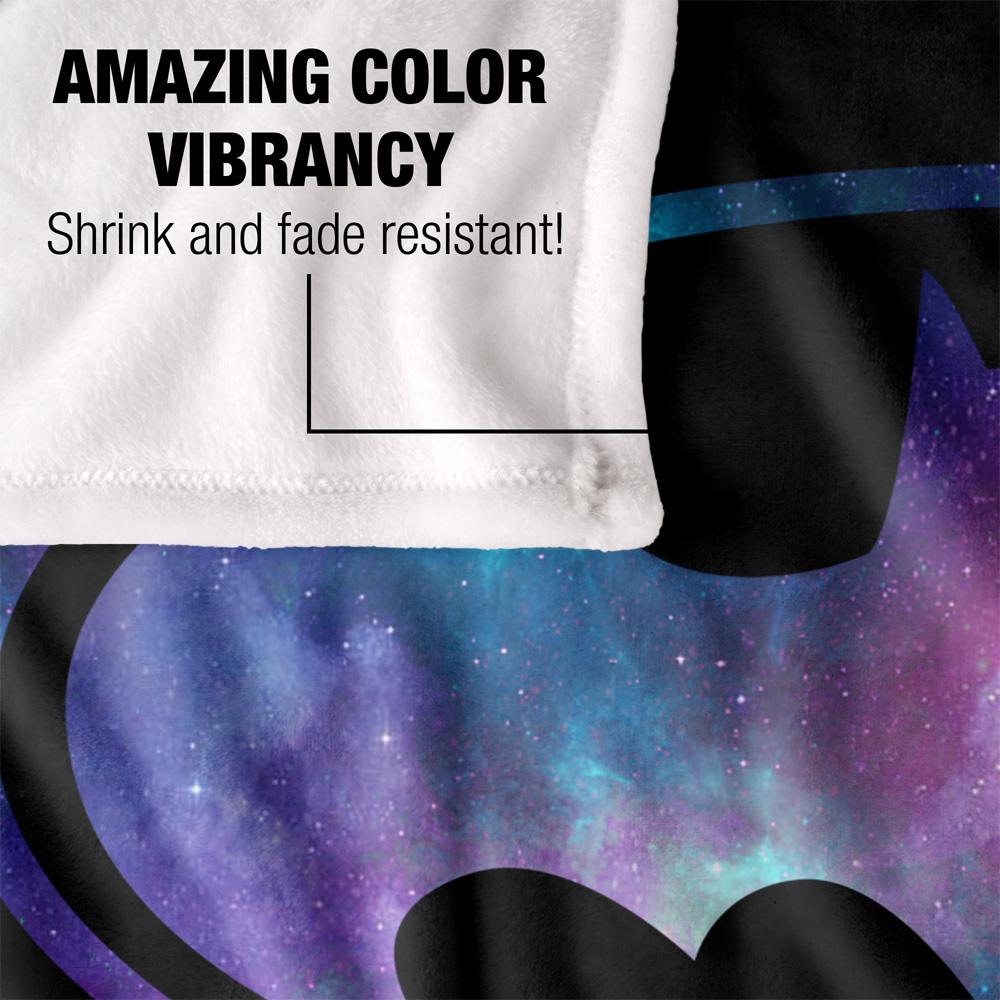 Batman Galaxy Logo Blanket