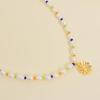 Seed Freshwater Pearl Daisy Flower Bracelet [Seed Freshwater Pearl Daisy Flower Bracelet _18k Gold]
